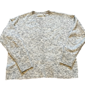 RD Style gray vneck sweater sz L